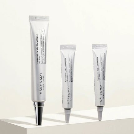 Mary&May Glutathione Eye Cream Special Set - Powerful Antioxidant Reduces Dark Circles