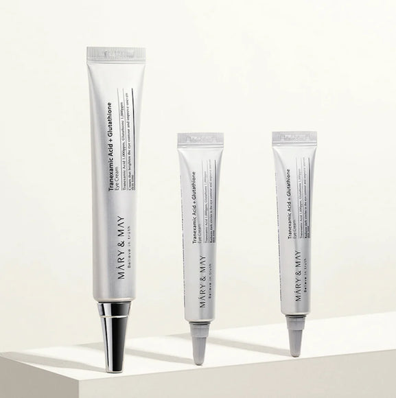 Mary&May Glutathione Eye Cream Special Set - Powerful Antioxidant Reduces Dark Circles