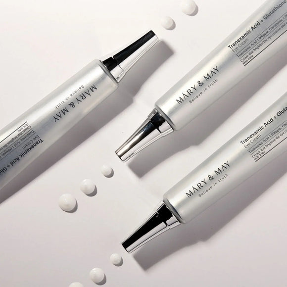 Mary&May Glutathione Eye Cream Special Set - Powerful Antioxidant Reduces Dark Circles