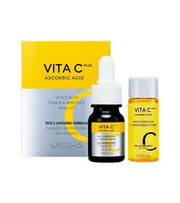 MISSHA Vita C Plus Toner & Ampoule Trial Kit Τονωτική Λοσιόν