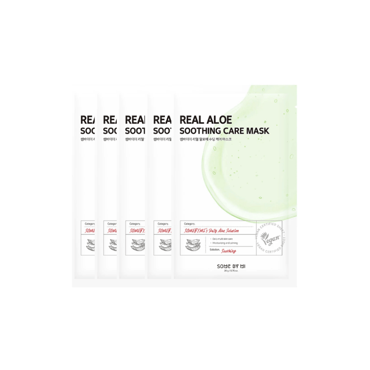 SOME BY MI - Real Aloe Soothing Care Mask