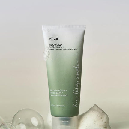 ANUA - Heartleaf Quercetinol Pore Deep Cleansing Foam 150ml