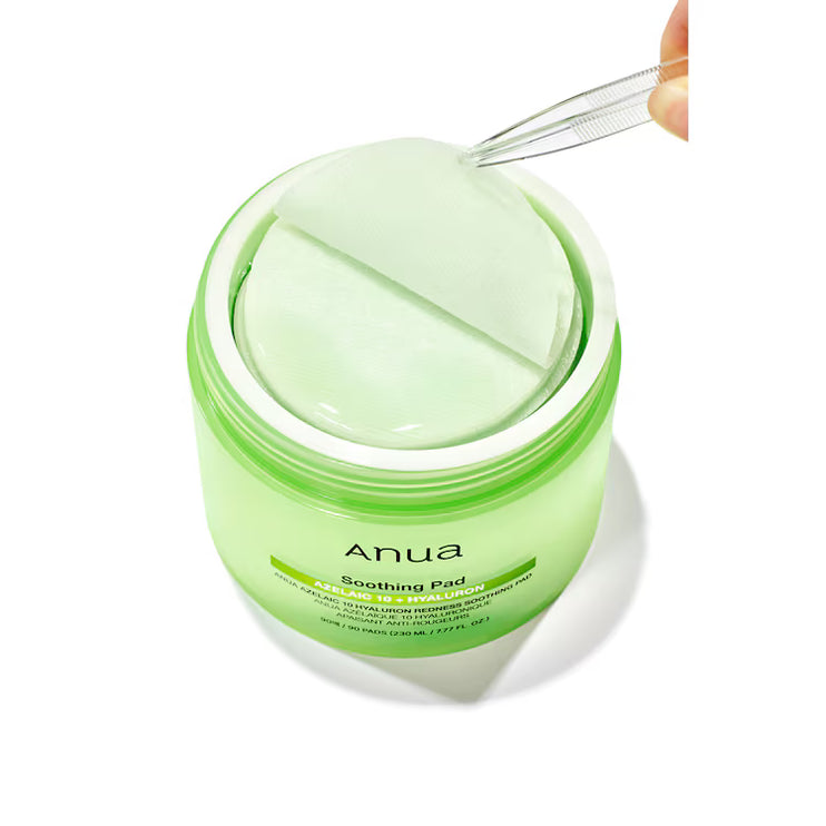 ANUA-Azelaic 10 Hyaluron Soothing Pads 90pcs