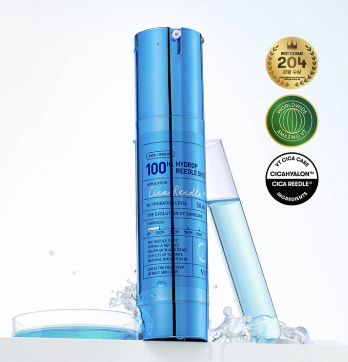 VT Cosmetics Reedle Shot 100 50ml – Εντατική Θεραπεία Αναδόμησης με Micro-Needle Effect για Λεία & Ανανεωμένη Επιδερμίδα