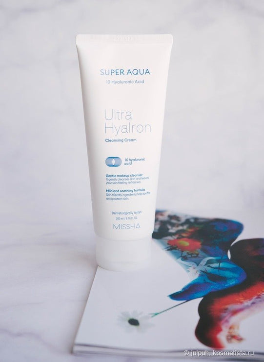 Missha Super Aqua Ultra Hyalron Cleansing Cream