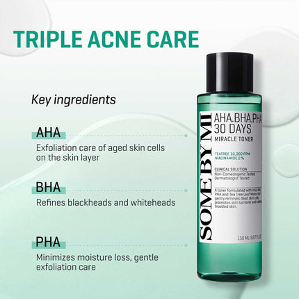 Some by mi AHA-BHA-PHA 30 Days Miracle Toner 150ml