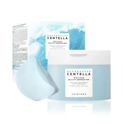 Skin1004 Madagascar Centella Hyalucica Jellyfit Ampoule Pad 60 pcs