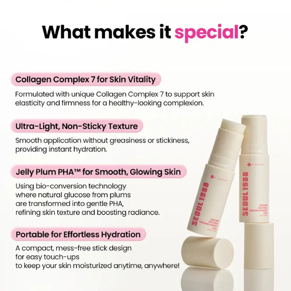 K-SECRET - SEOUL 1988 Multi Balm : Collagen Complex 7 + Plum - 10,7g