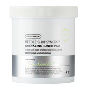 VT COSMETICS Reedle Shot Synergy Sparkling Toner Pad 80pcs Δίσκοι Τόνωσης 200ml