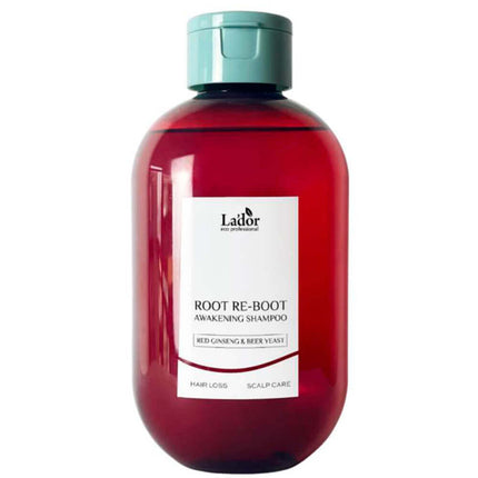LADOR - Root Re-Boot Awakening Shampoo (Red Ginseng & Beer Yeast) 300ml