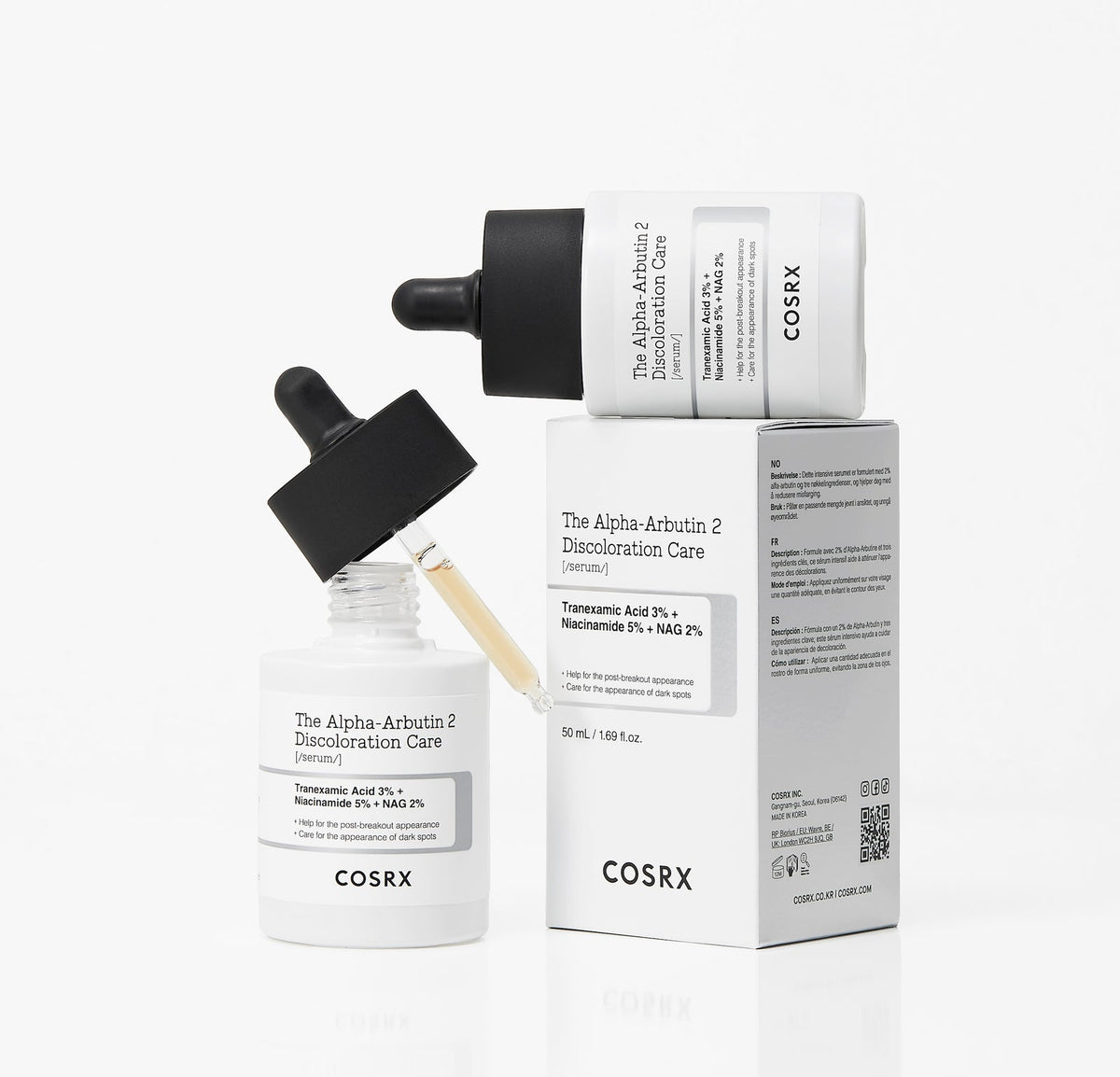 COSRX The Alpha-Arbutin 2 Discoloration Care Serum Ορός Λεύκανσης & Κατά των Δυσχρωμιών 50ml
