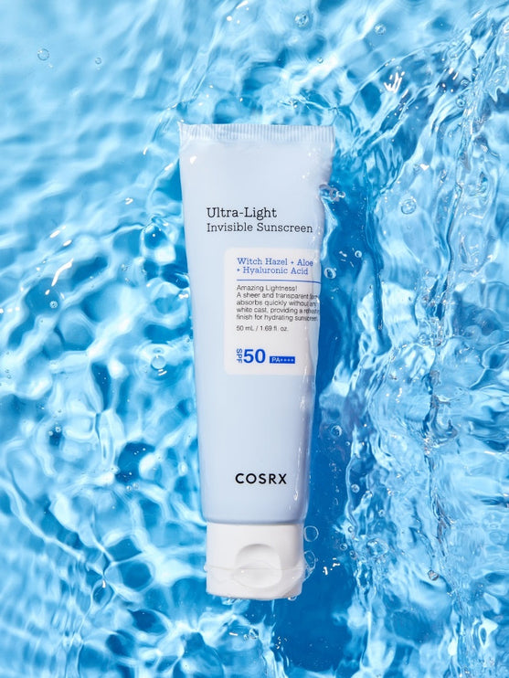 Cosrx Ultra-Light Invisible Αντηλιακή Κρέμα Προσώπου SPF50+ 50ml