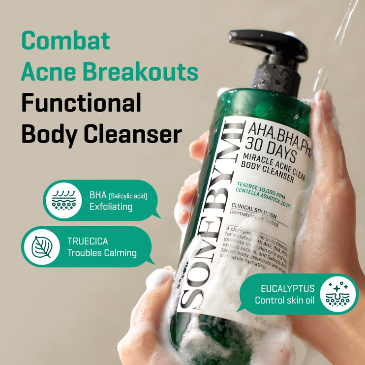 SOME BY MI – AHA-BHA-PHA 30 Days Miracle Acne Clear Body Cleanser 400ml
