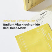 Biodance - Radiant Vita Niacinamide Real Deep Mask - Illuminating Face Mask