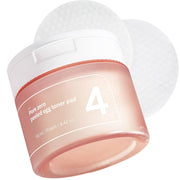 NUMBUZIN NO.4 Pore Zero Peeled Egg Toner Pad 70pads Δίσκοι Τόνωσης 190ml