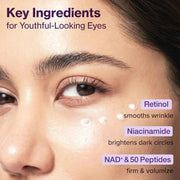 NUMBUZIN No.9 NAD+ Retinol Volumetox Eye Cream Κρέμα Ματιών 10ml