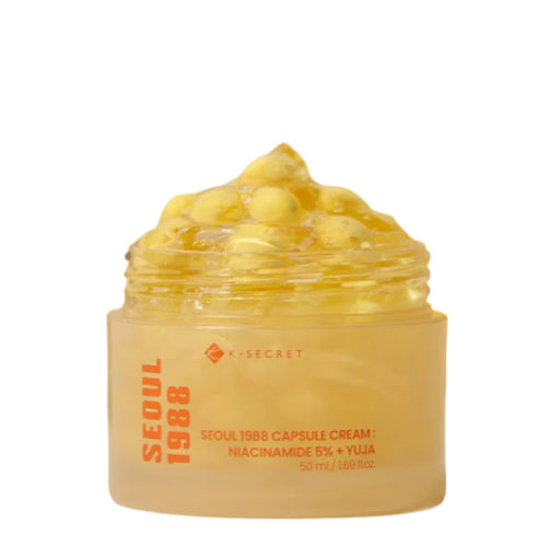 K-SECRET - SEOUL 1988 Capsule Cream: Niacinamide 5% + Yuja - 50ml
