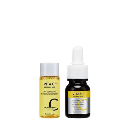 MISSHA - Vita C Plus Toner & Ampoule Trial Kit