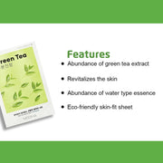 MISSHA Airy Fit Sheet Mask GREEN TEA Μάσκα Προσώπου