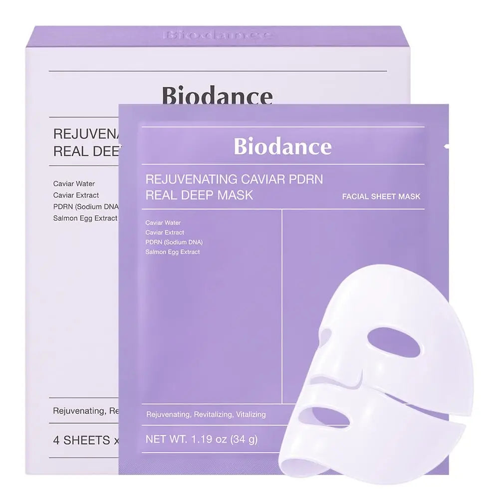 Biodance Rejuvenating Caviar PDRN Real Deep Mask 34g 4PC