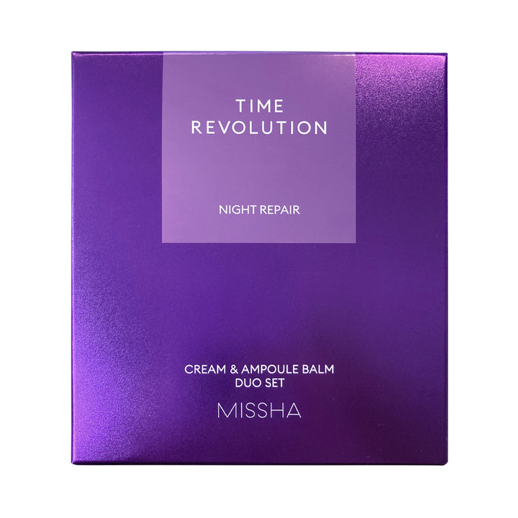 MISSHA - Time Revolution Night Repair Ampoule & Cream Duo Set