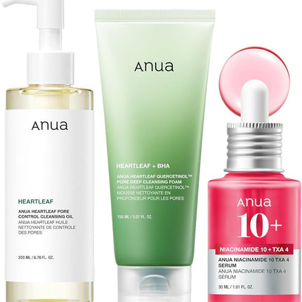 Anua Pore Care & Brightening Set