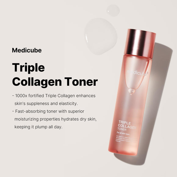 MEDICUBE - Triple Collagen Toner 4.0 140ml