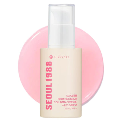 K-SECRET - SEOUL 1988 Boosting Serum : Collagen Complex 7 + Red Ginseng - 30ml
