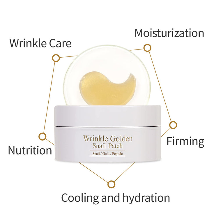 THE SKIN HOUSE Wrinkle Golden Snail Patch (60pcs) 90g