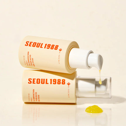 K-SECRET - SEOUL 1988 Glow Serum: Niacinamide 15% + Yuja - Brightensglow serum - 30ml