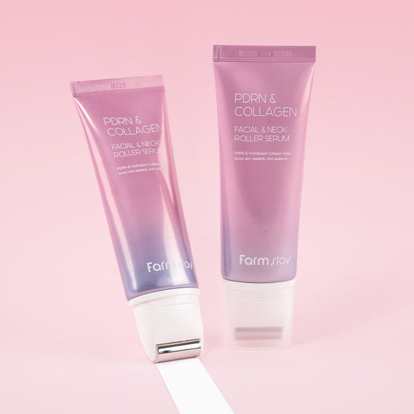 Farmstay - PDRN & Collagen Facial & Neck Roller Serum, 100ml
