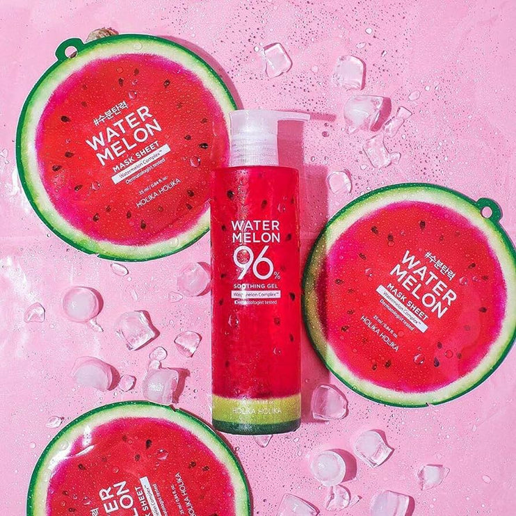 HOLIKA HOLIKA - Water Melon 96% Soothing Gel 390ml