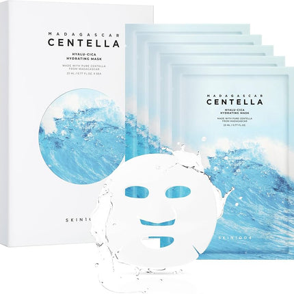 SKIN1004-Hyalu-Cica Hydrating Mask Set 5pcs