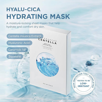 SKIN1004-Hyalu-Cica Hydrating Mask Set 5pcs