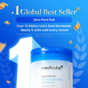 MEDICUBE Zero Pore Pad 2.0 70PCS 155g