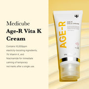 MEDICUBE - Age-R Vita K Refining Cream 100ml