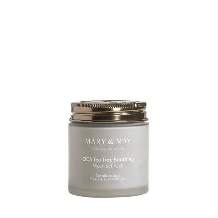 MARY & MAY - Cica Tea Tree Soothing Wash Off Mask Pack