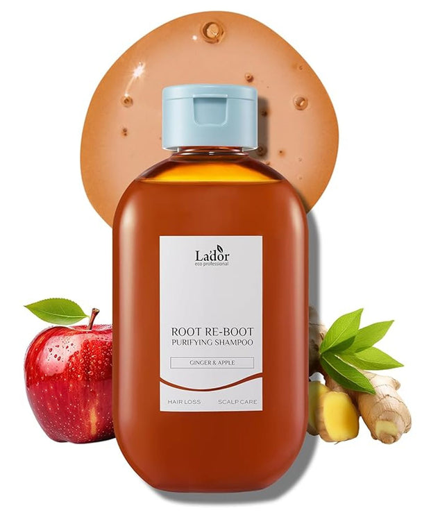 LADOR - Root Re-Boot Purifying Shampoo (Ginger & Apple) 300ml