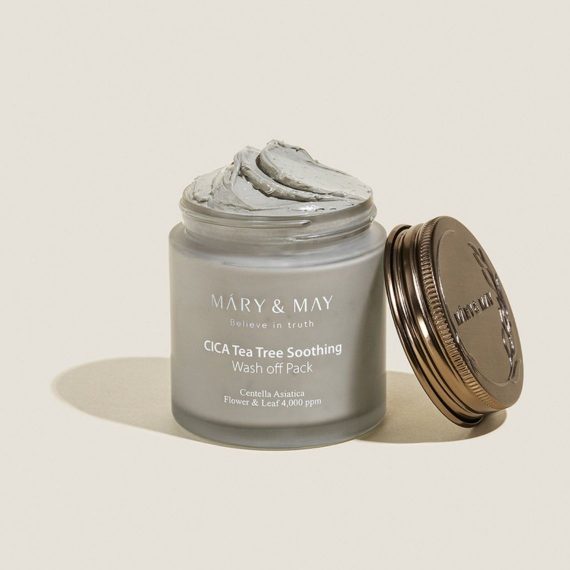 MARY & MAY Cica Tea Tree Soothing wash off Mask Pack