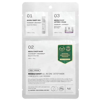 VT COSMETICS - Reedle Shot™ All in One – 3 Step Mask