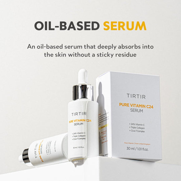 TIRTIR - Pure Vitamin C24% Serum - Brightening and Firming Facial Serum with Vitamin C 30ml