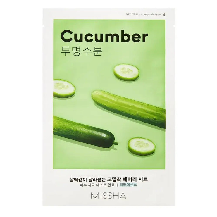 MISSHA Airy Fit Cucumber Sheet Mask