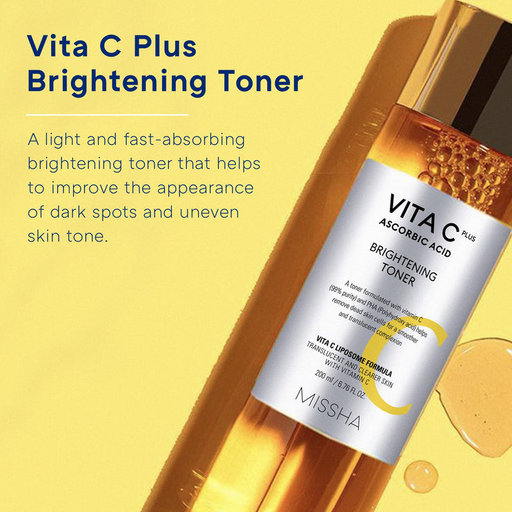 MISSHA - Vita C Plus Brightening Toner 200ml