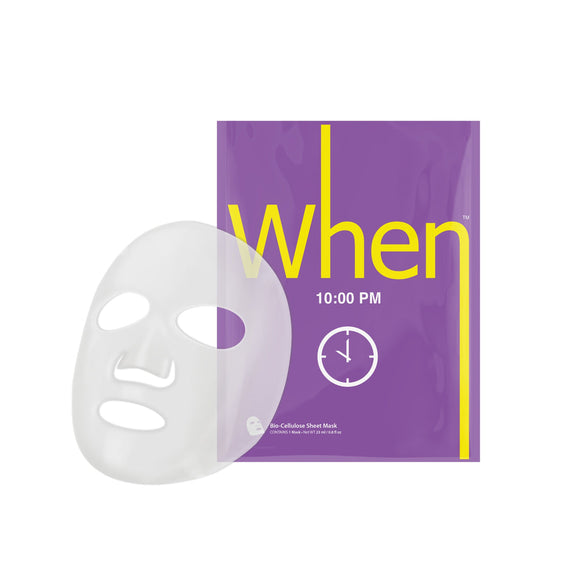 WHEN 10:00 PM Mask Μάσκα Προσώπου