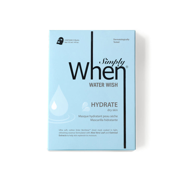 SIMPLY WHEN - Water Wish Hydrate Pack 5pcs