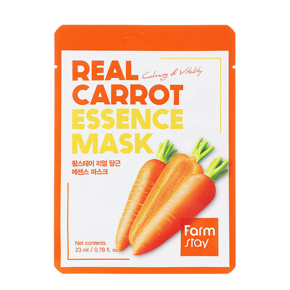 Farmstay Real Carrot Essence Mask Nourishing Face Mask