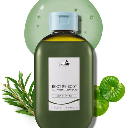 LADOR - Root Reboot Activating Shampoo Cica & Tea Tree 300ml