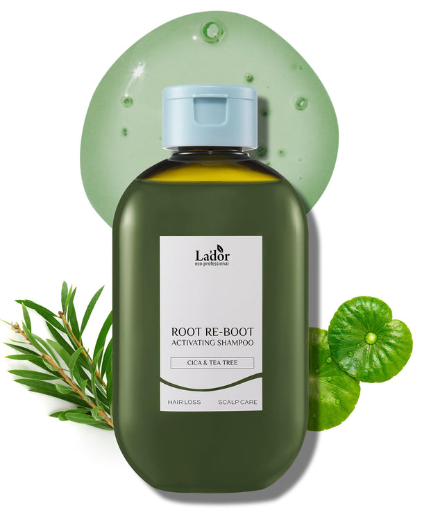 LADOR - Root Reboot Activating Shampoo Cica & Tea Tree 300ml