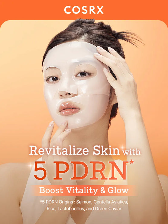 COSRX 5 PDRN Hyaluronic Acid Vital Hydrating Hydrogel Mask 3pcs