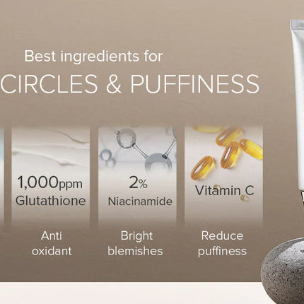 Mary&May Glutathione Eye Cream Special Set - Powerful Antioxidant Reduces Dark Circles